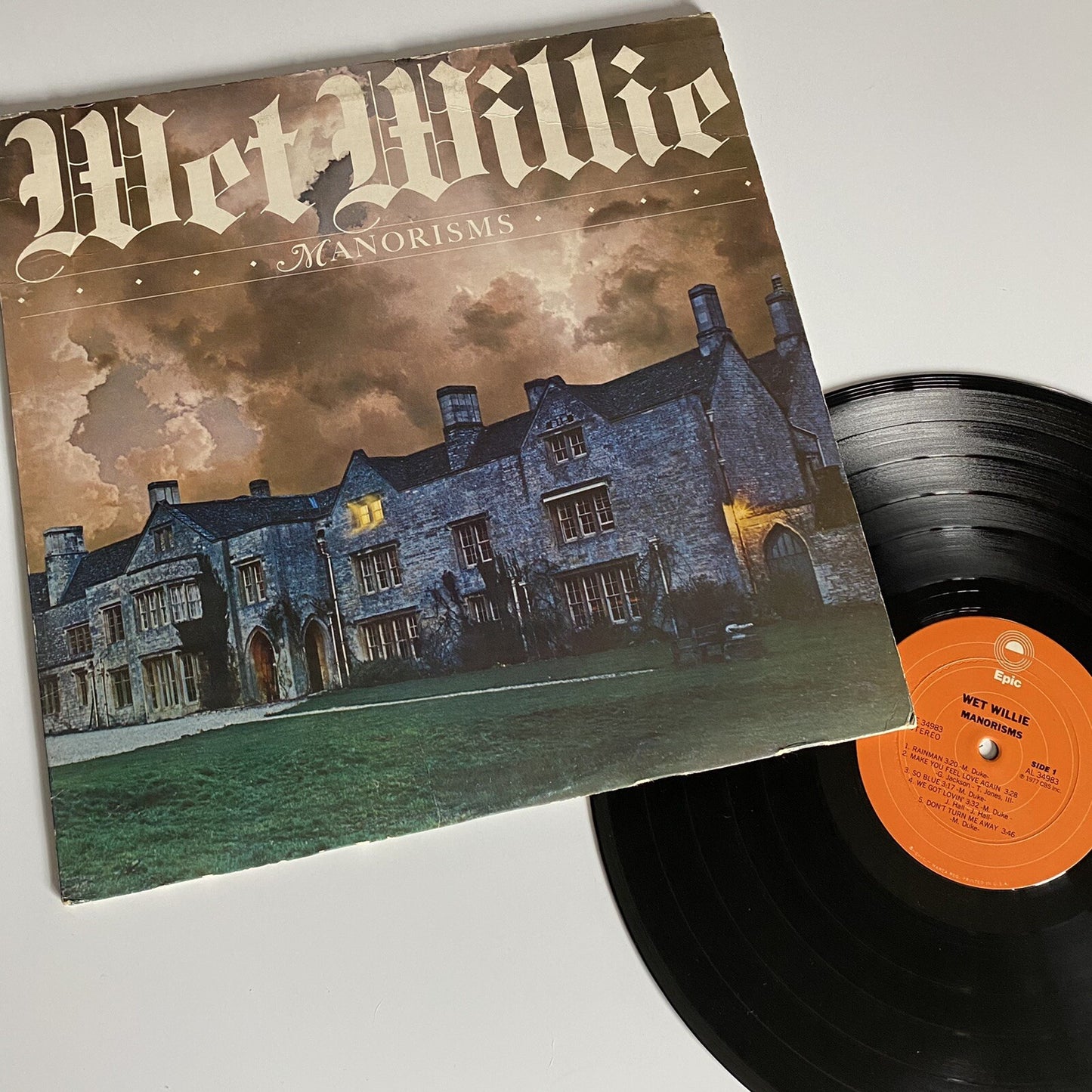 Wet Willie MANORISMS Vinyl LP Record VG+