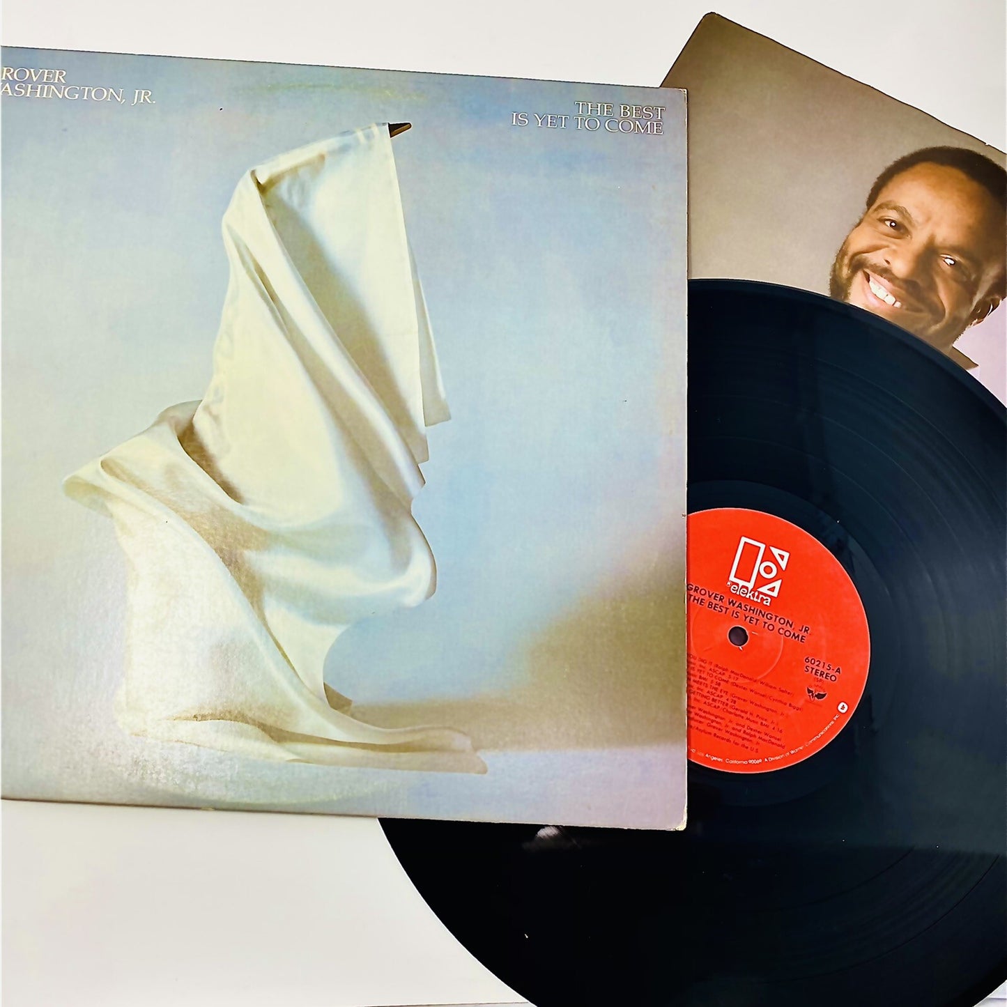GROVER WASHINGTON JR. THE BEST IS YET TO COME VINYL LP ELEKTRA
