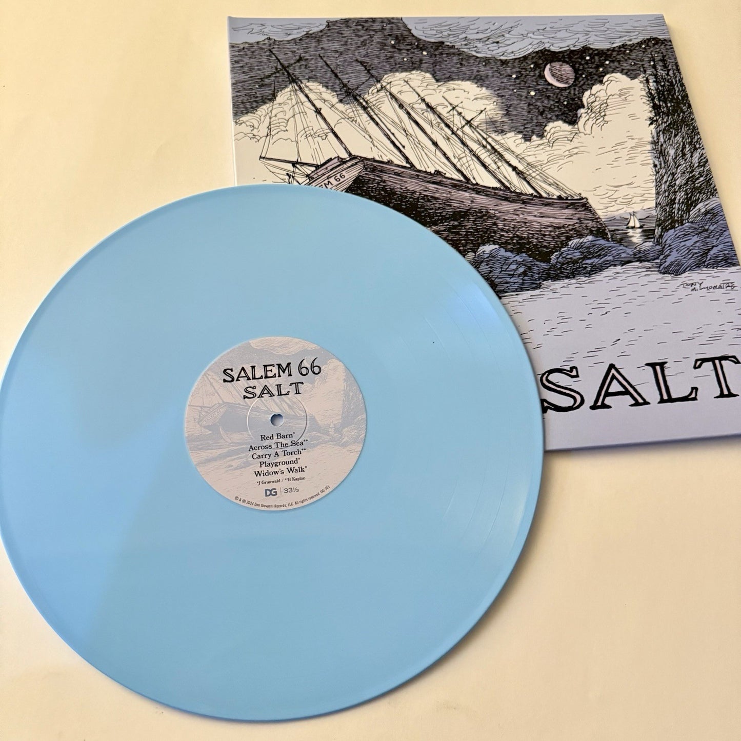 Salem 66 SALT Color Vinyl LP Record NUMBERED New Jangle Indie Pop FFO: LIZ PHAIR