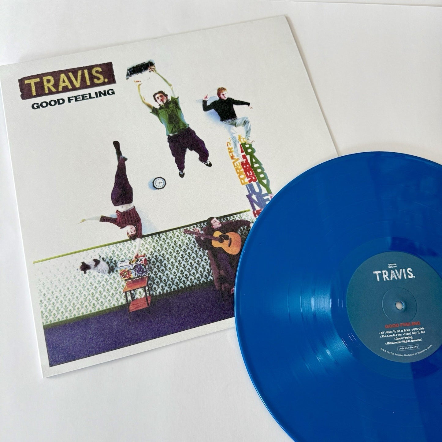 Travis GOOD FEELING Color Vinyl LP Record NEW