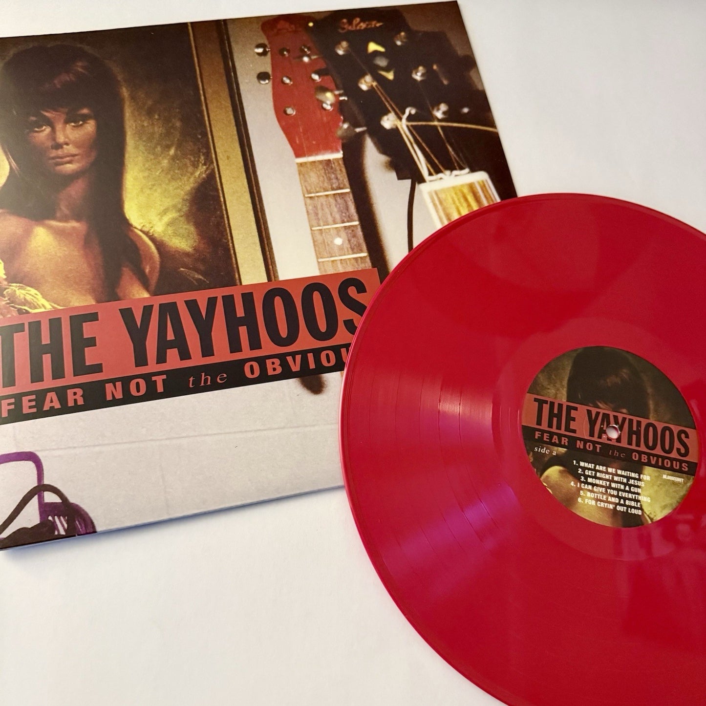 The Yayhoos FEAR NOT THE OBVIOUS Color Vinyl LP Record NEW