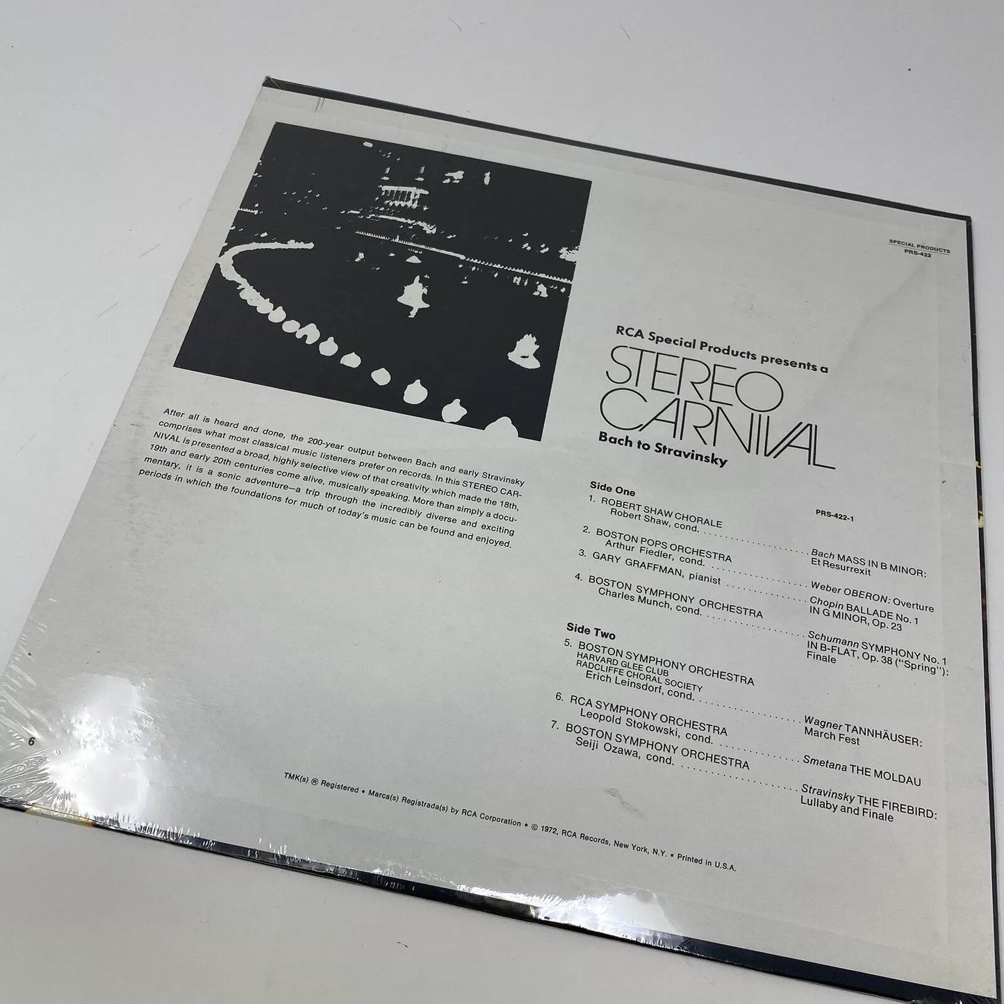 STEREO CARNIVAL Collectors Edition SEALED Vinyl LP 1972 Sonic Orchest Adventure