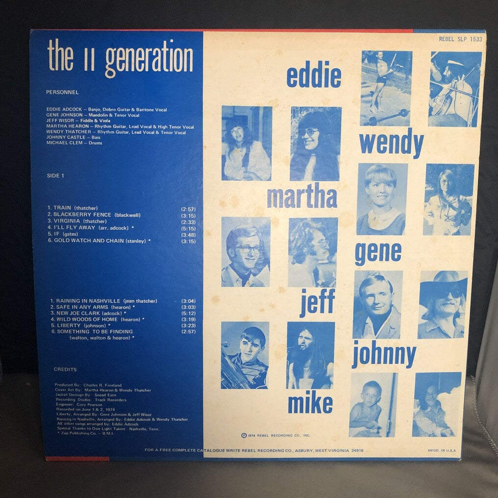 The II Generation HEAD CLEANER Vinyl LP Record—BLUEGRASS—VG+