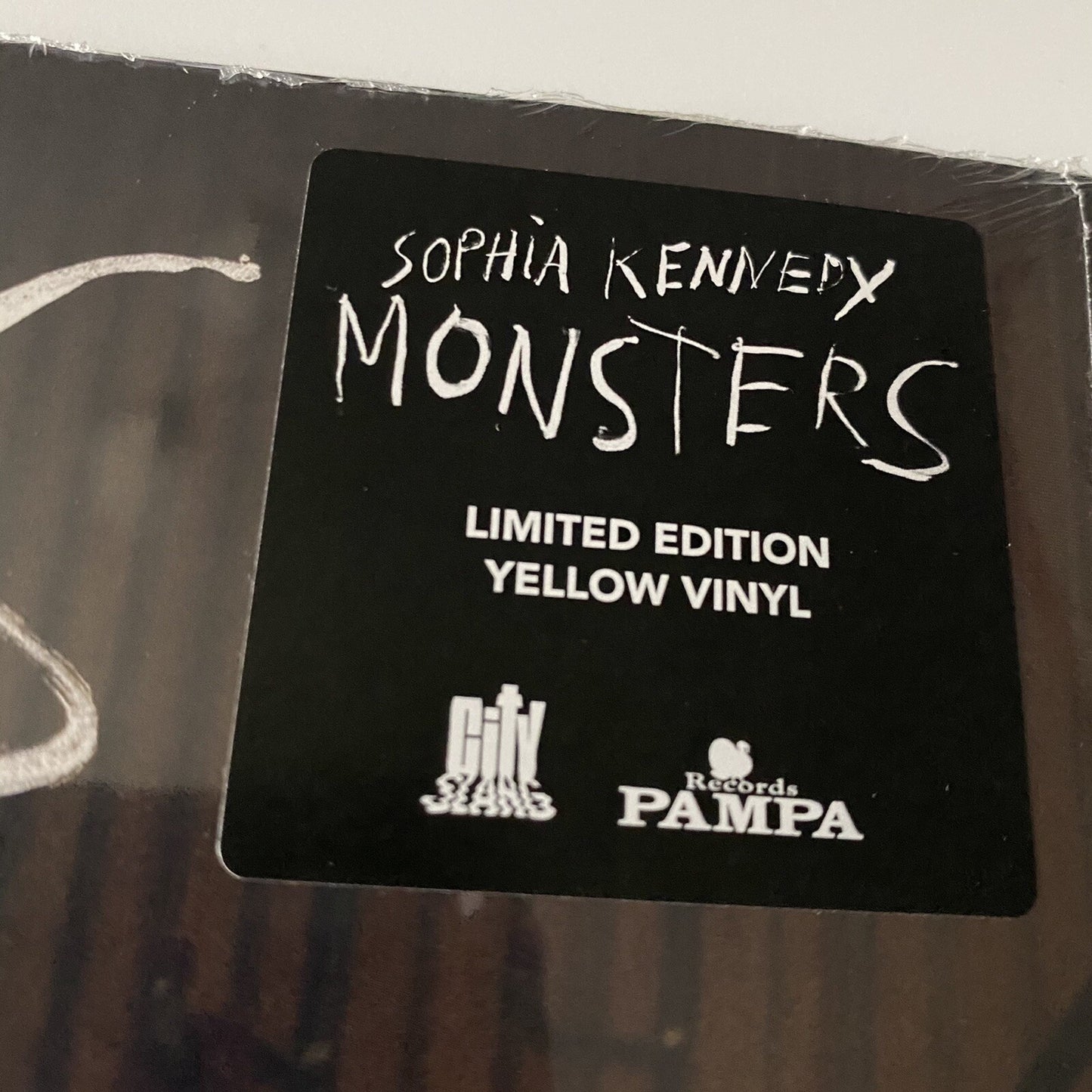 Sophia Kennedy MONSTERS Ltd Yellow Vinyl LP Record NEW