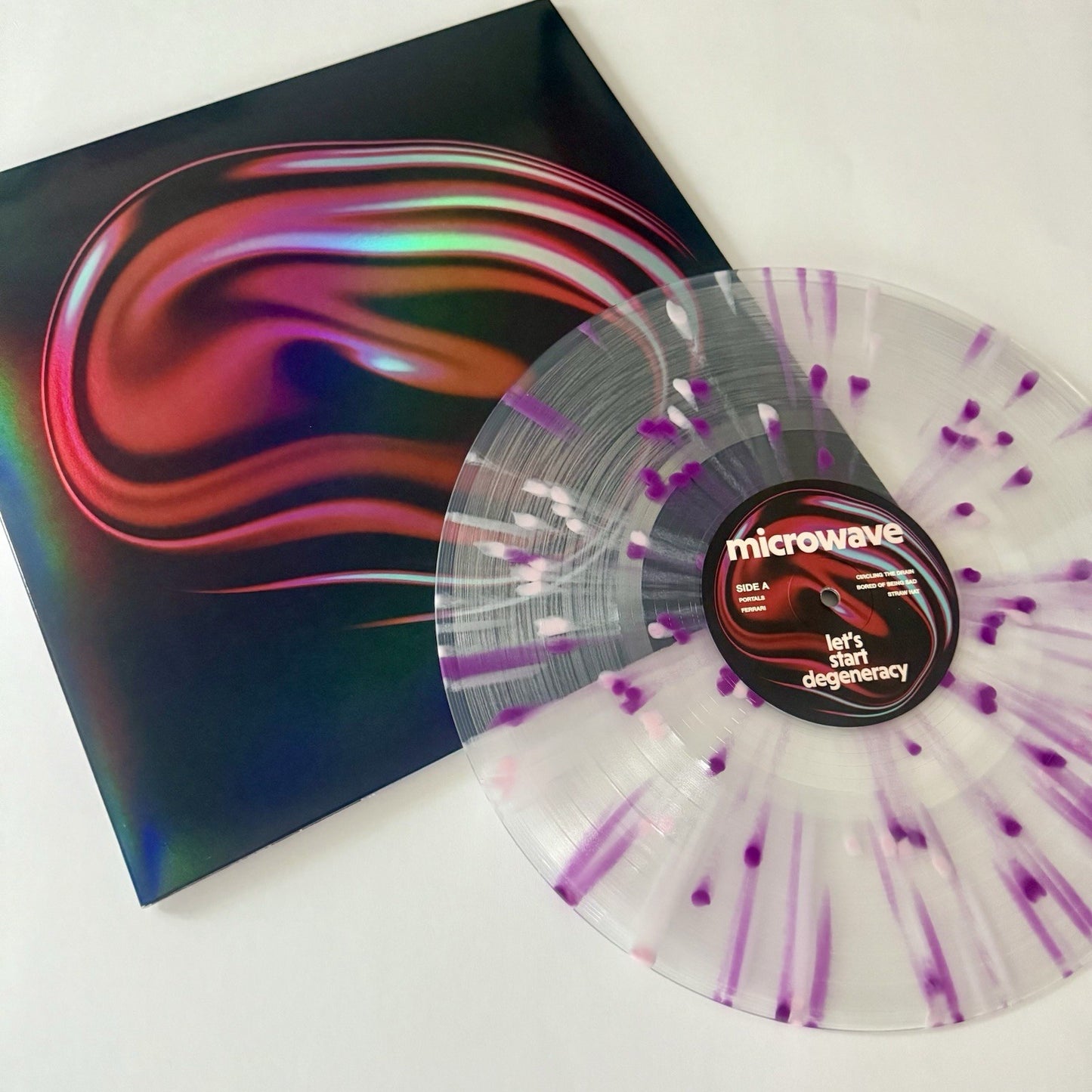 Microwave LET’S START DEGENERACY Color Vinyl LP Record NEW