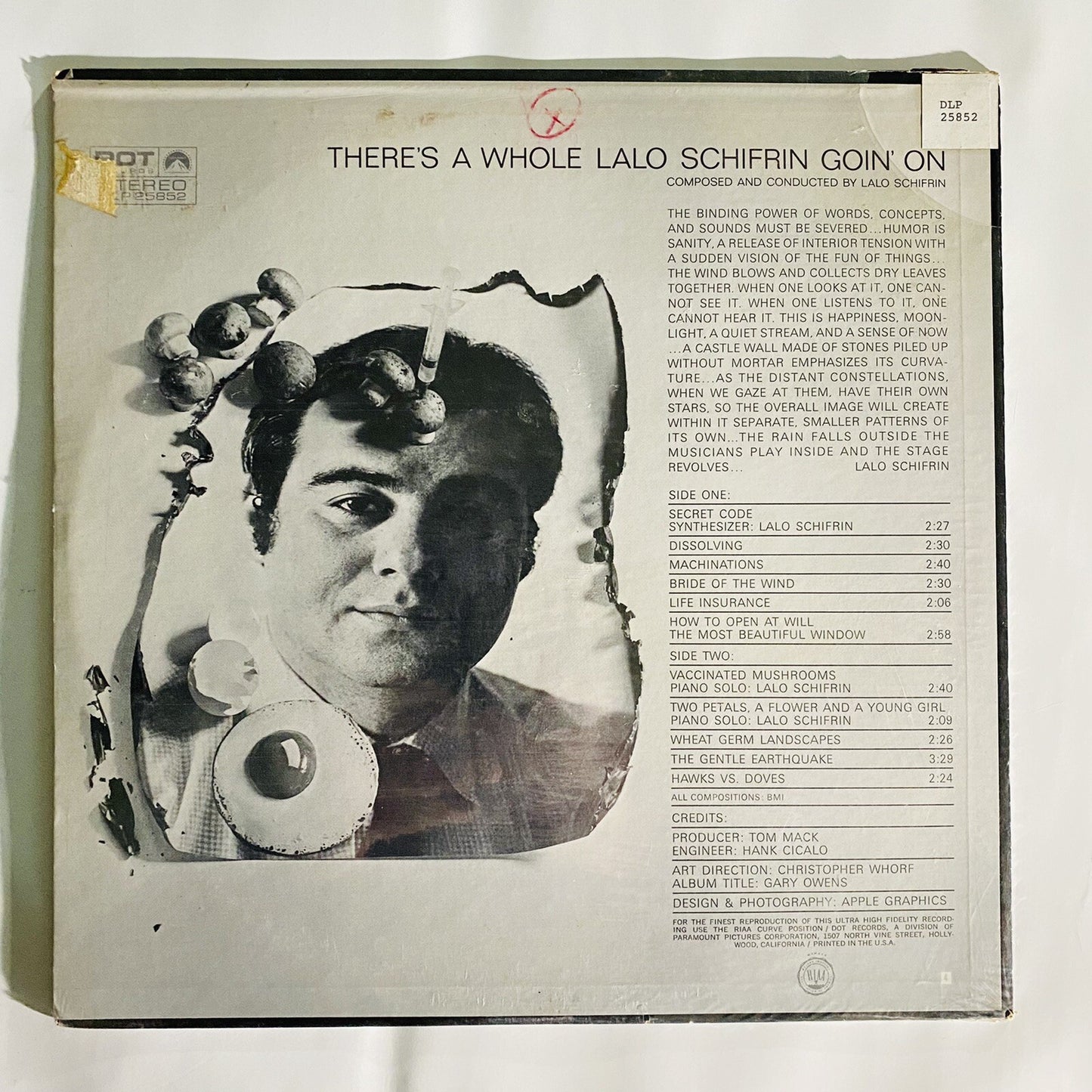 Lalo Schifrin THERE'S A WHOLE GOIN ON Vinyl LP Record SEALED