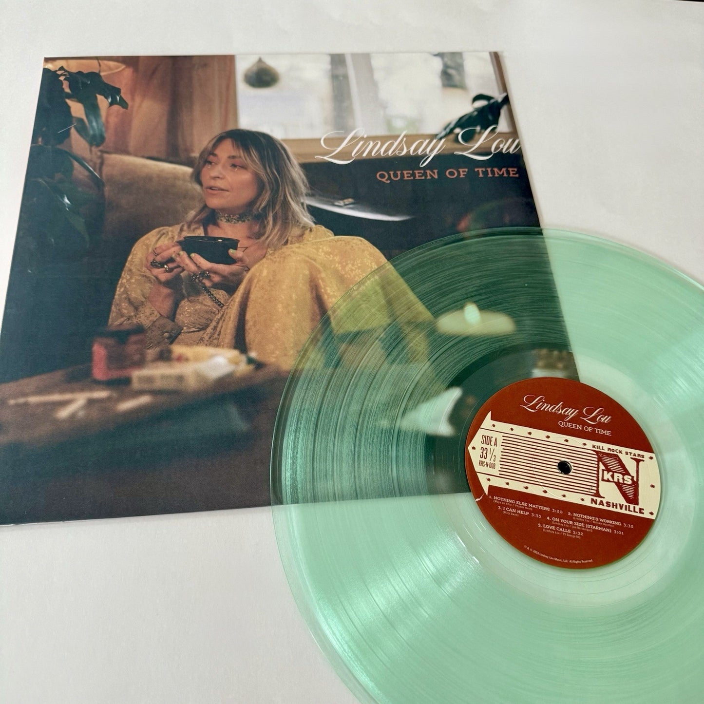 Lindsay Lou QUEEN OF TIME Color Vinyl LP Record NEW