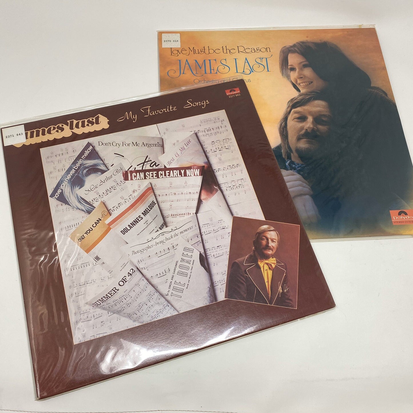 James Last LOVE MUST BE + FAVORITE SONGS Vinyl LP Record VG+