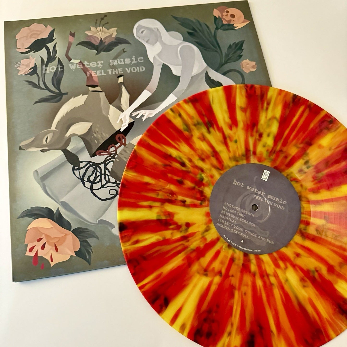 Hot Water Music FEEL THE VOID Color Vinyl LP Record NEW