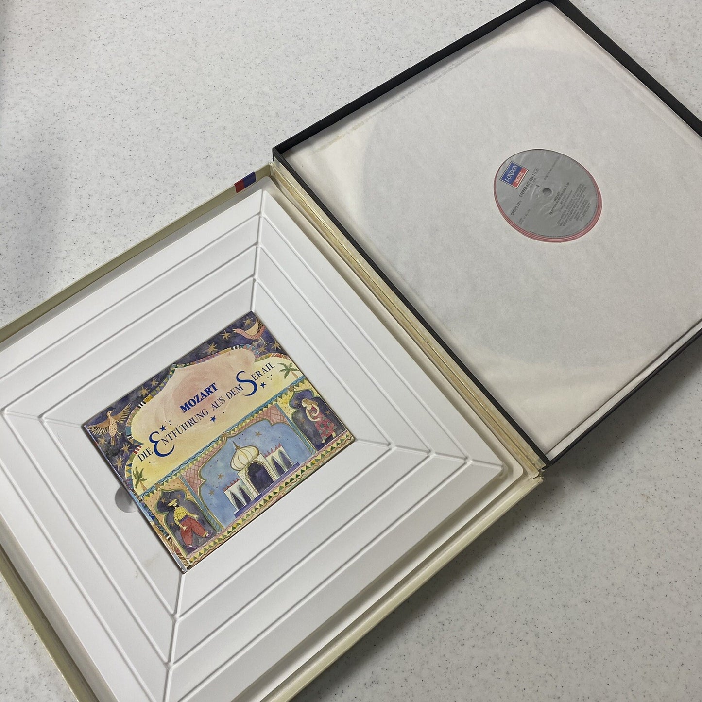 Wolfgang Amadeus Mozart DIE ENTFUHRUNG AUS DEM SERAIL Vinyl LP Record Box set