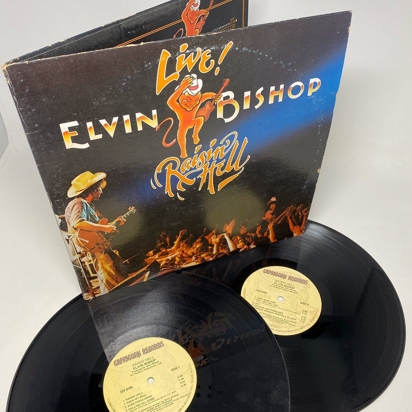 Elvin Bishop RAISIN’ HELL Vinyl 2LP Record VG Rock, Blues