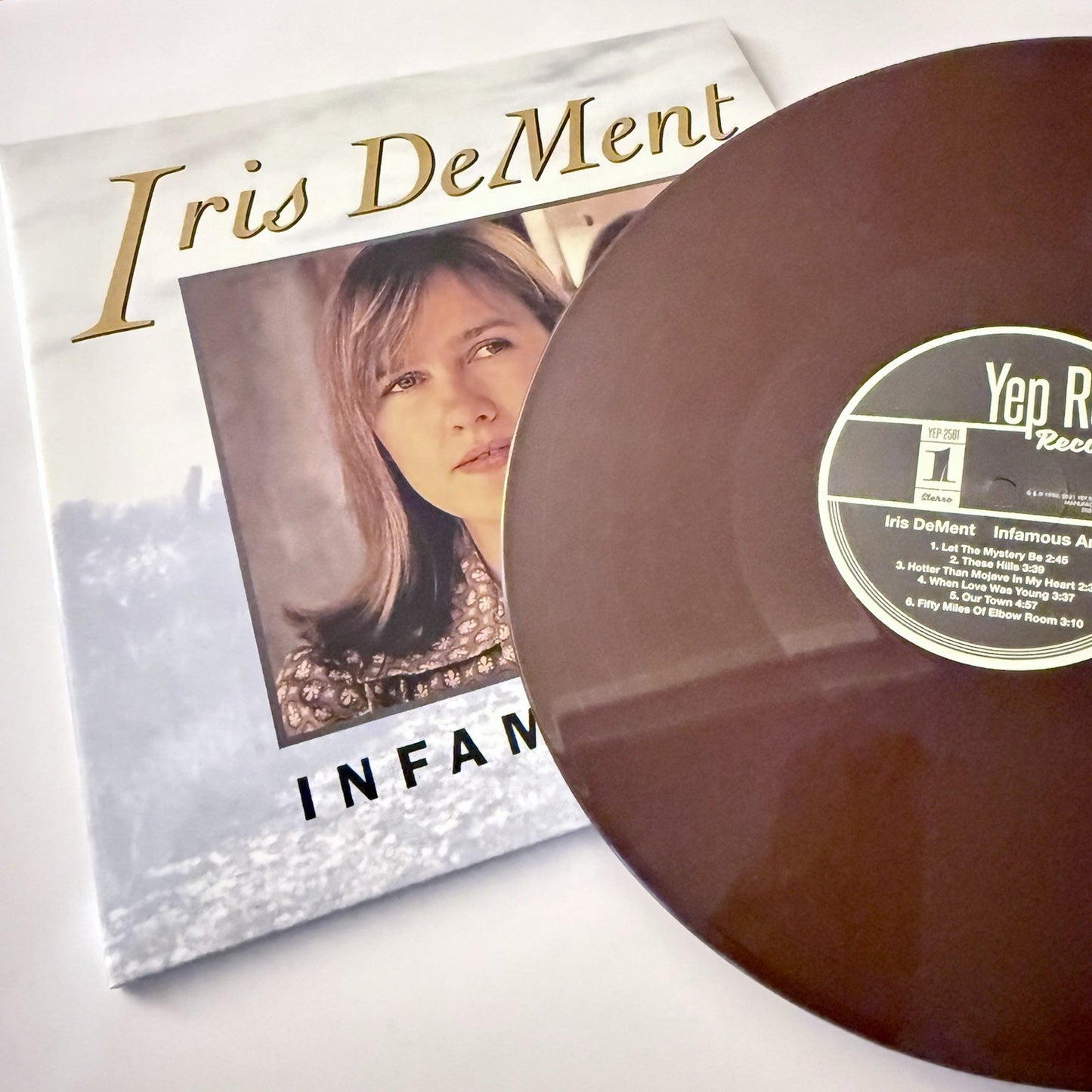 Iris Dement INFAMOUS ANGEL Color Vinyl LP Record NEW