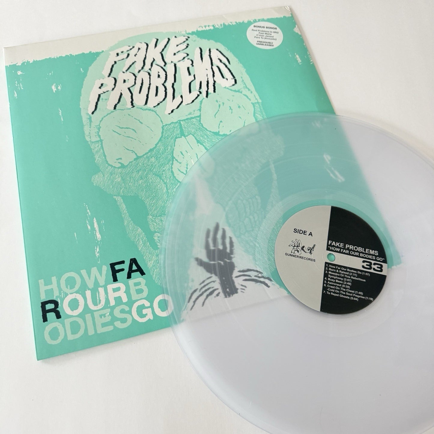 Fake Problems HOW FAR OUR BODIES GO Color Vinyl LP Record NEW