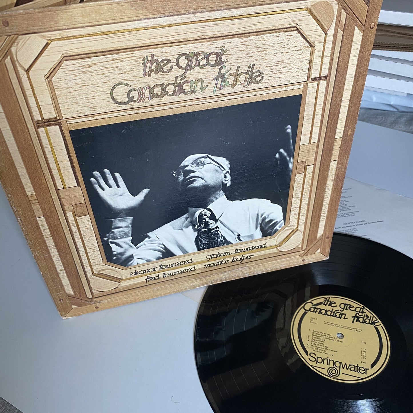 Great Canadian Fiddle VINYL LP RECORD Gatefold VG+