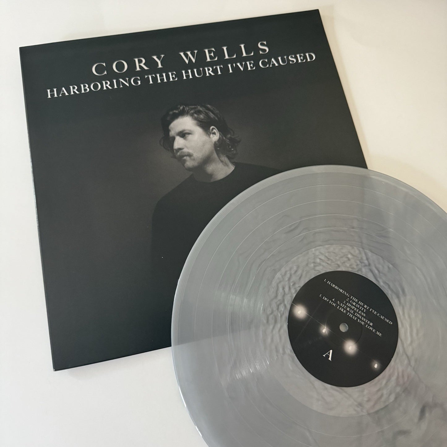 Cory Wells HARBORING THE HURT Color Vinyl LP Record NEW