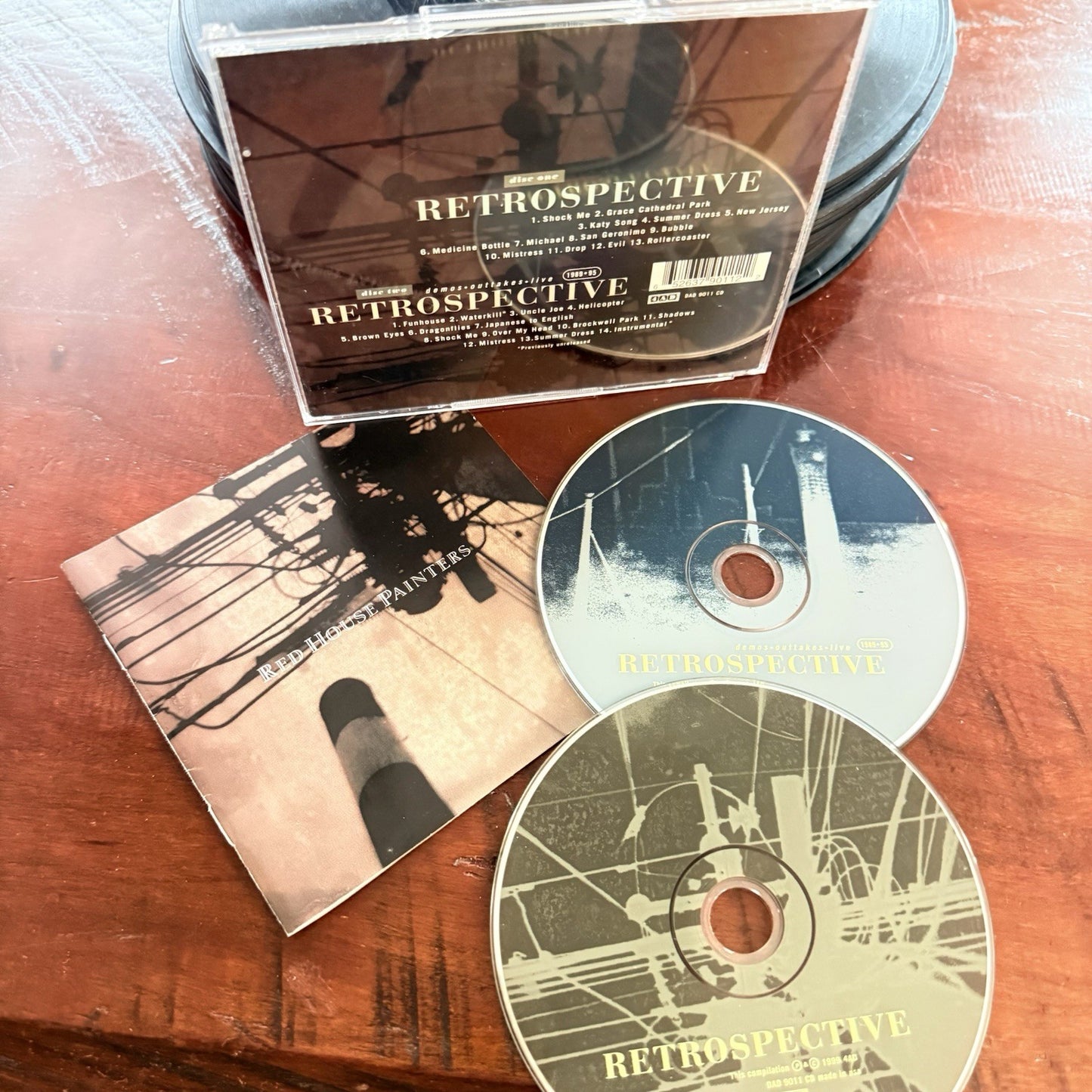 Red House Painters RETROSPECTIVE 2-CD Excellent 4AD Unreleased Tracks