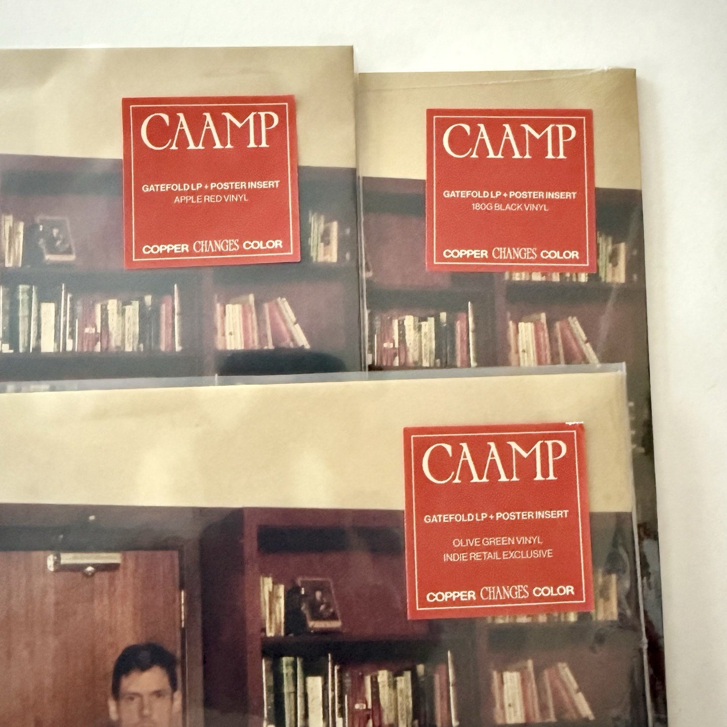Cammp COPPER CHANGES COLOR All 3 Variants VINYL LP RECORD Gatefold NEW