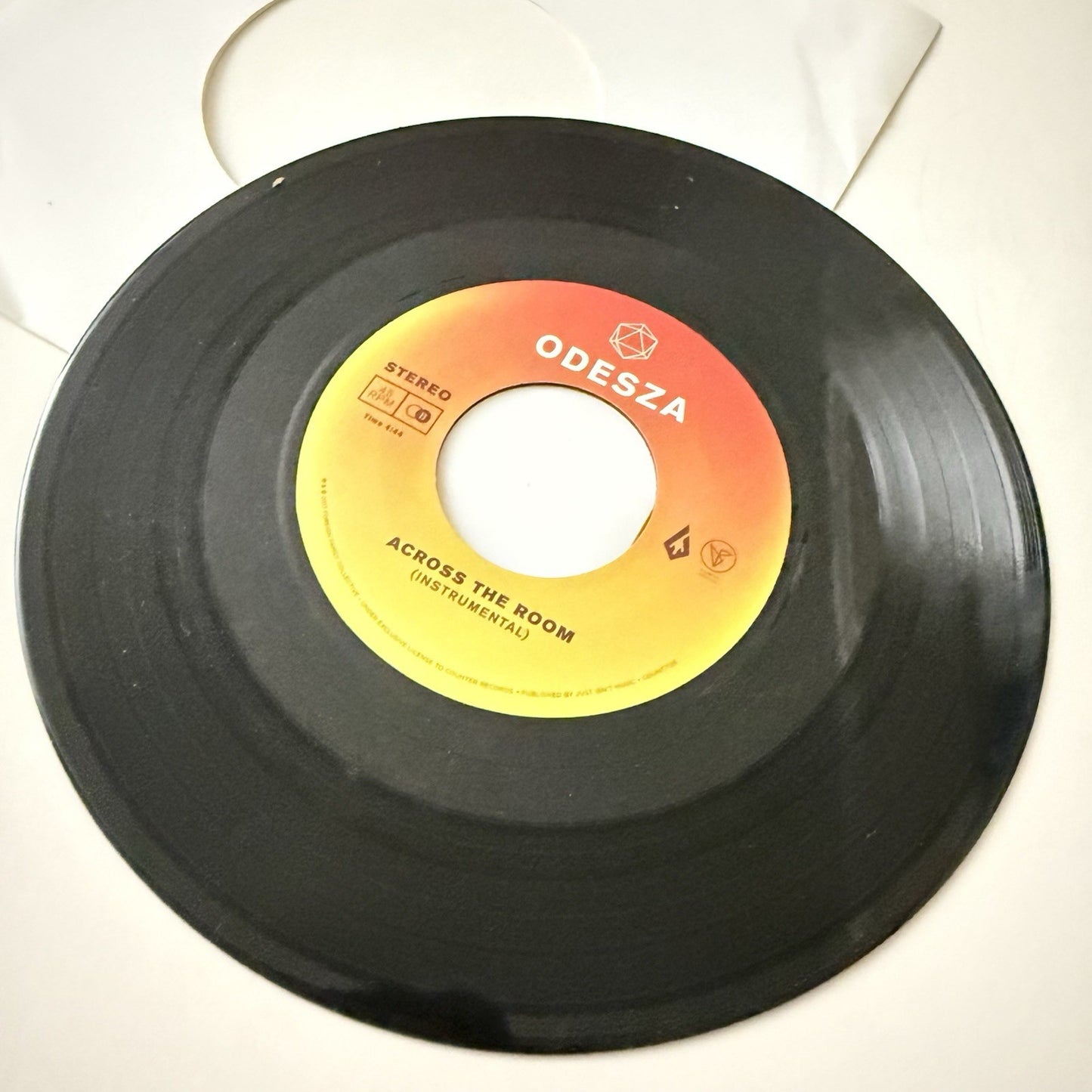 Odesza w/Leon Bridges ACROSS THE ROOM 7” 45 RPM SIngle MINT Unnumbered ??