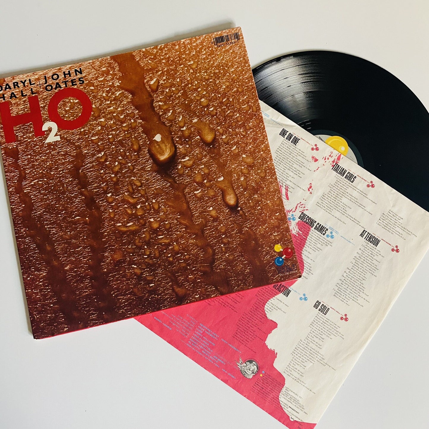 Daryl Hall & John Oates H2O Vinyl LP Record VG+