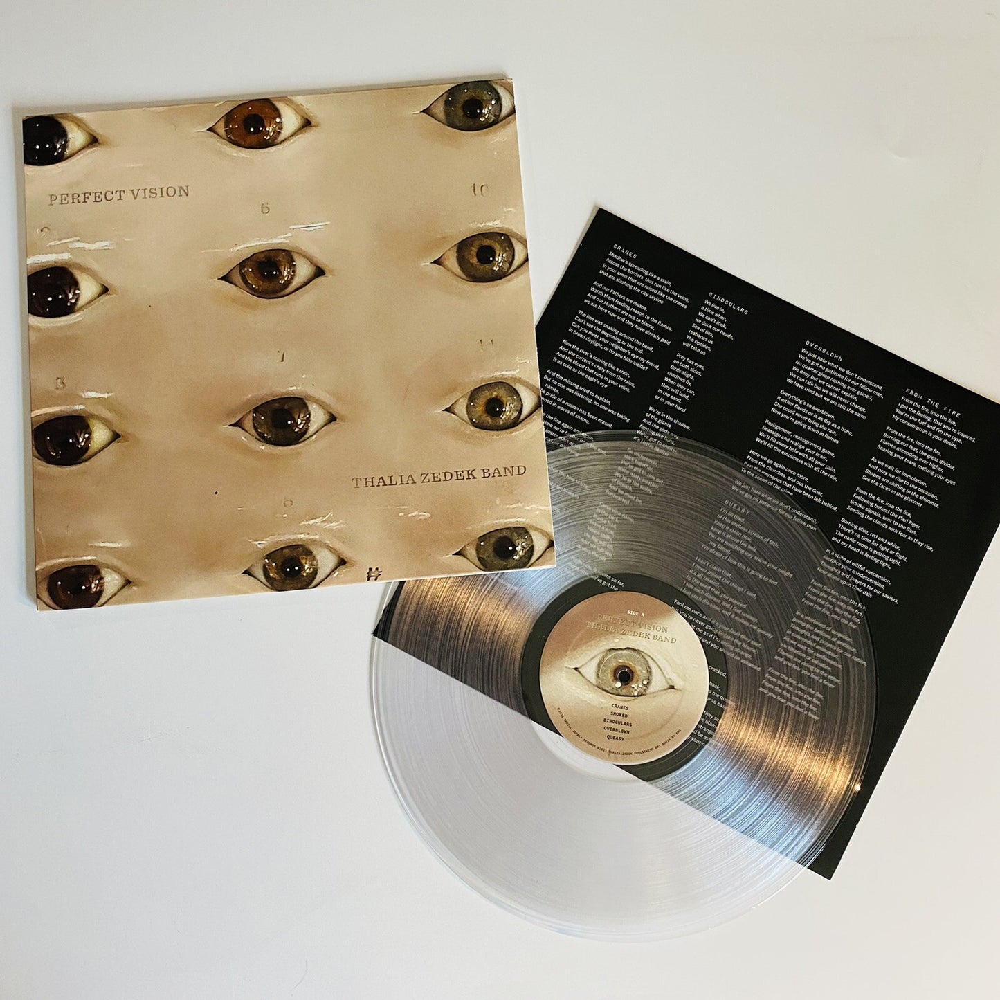 Thalia Zedek Band PERFECT VISION Color Vinyl LP Record NEW Mint