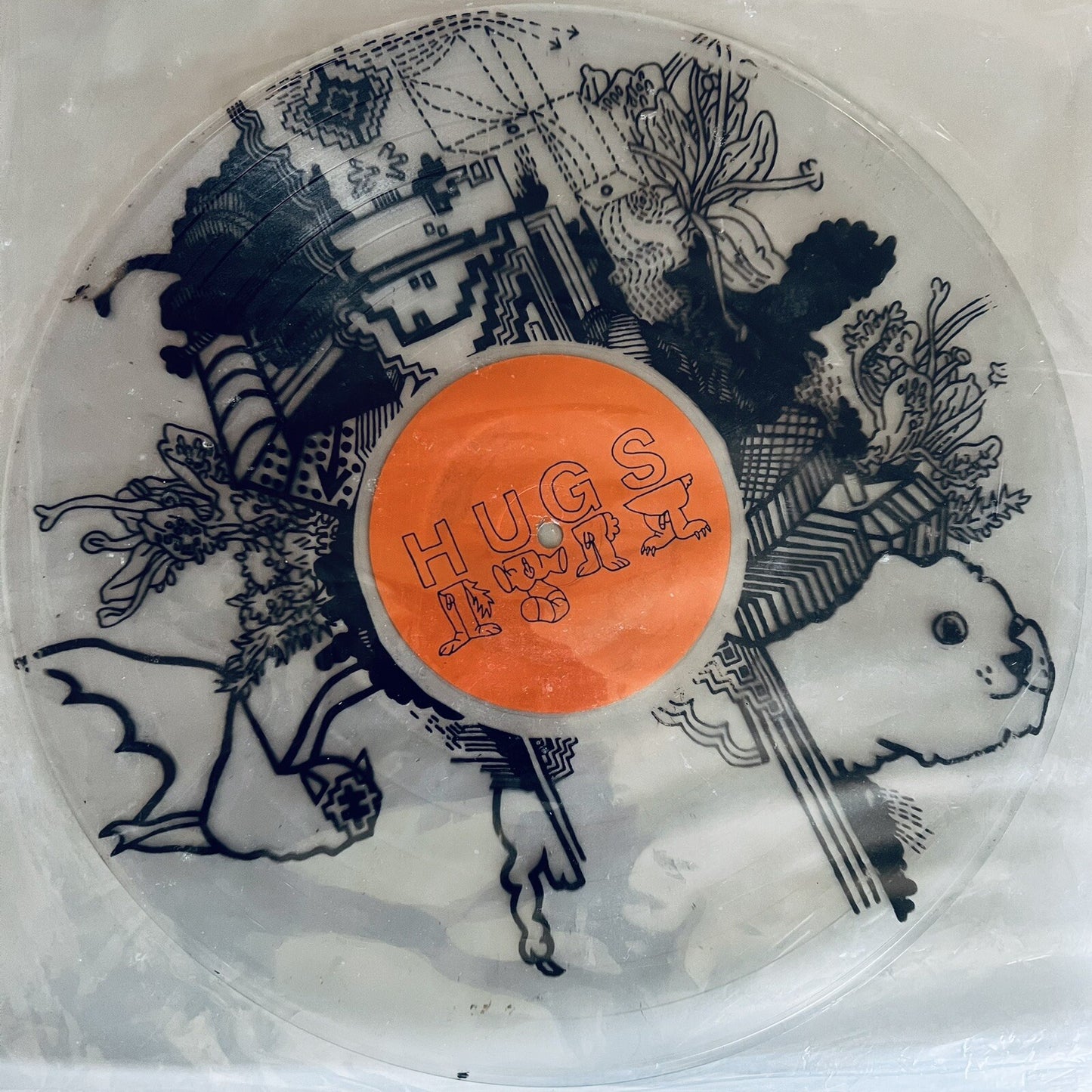 Hugs HUGS Color Vinyl LP Record MINT