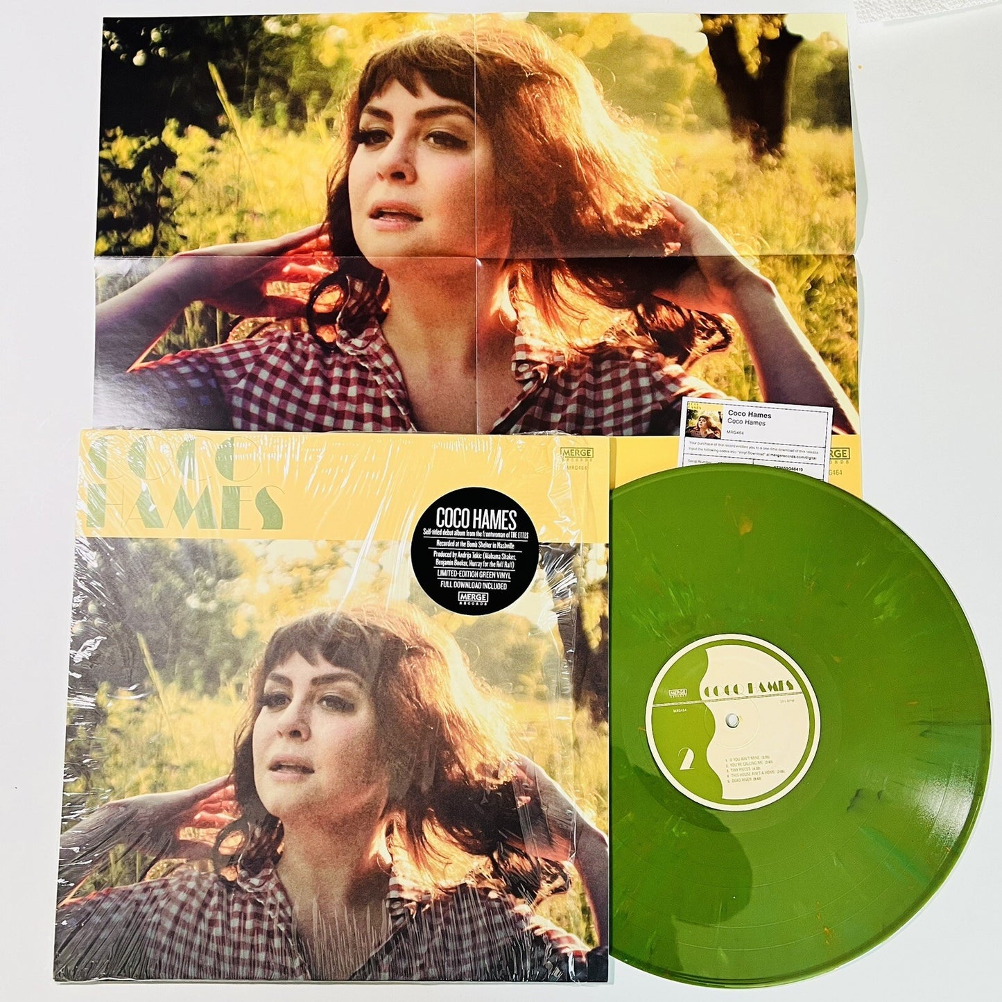 Coco Hames COCO HAMES Color Vinyl LP Record UNPLAYED Mint