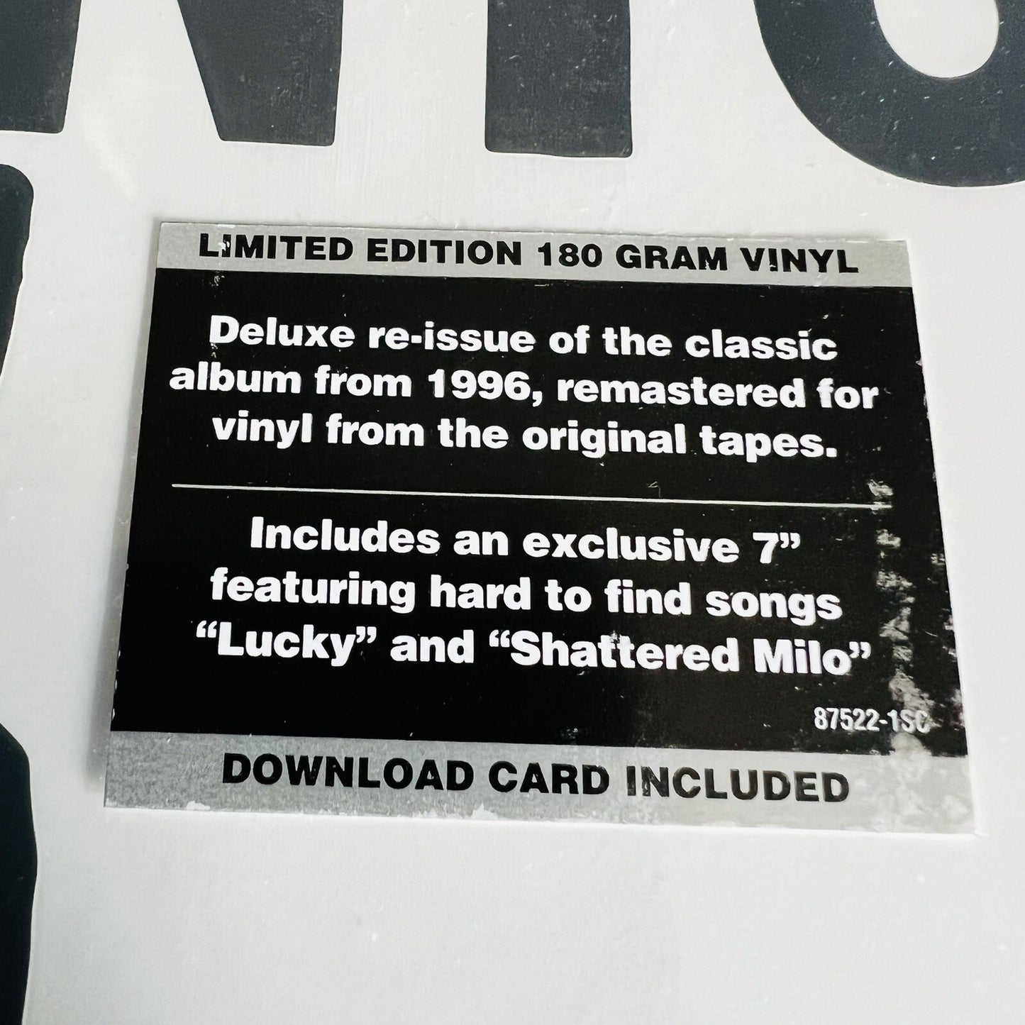 Descendents EVERYTHING SUCKS Vinyl DELUXE LP Record + 7” & download 180g SEALED