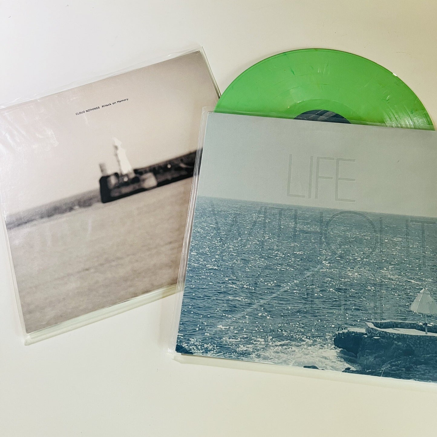 Cloud Nothings ATTACK ON MEMORY + LIFE WITHOUT SOUND Vinyl LP Record NM UNPLAYED