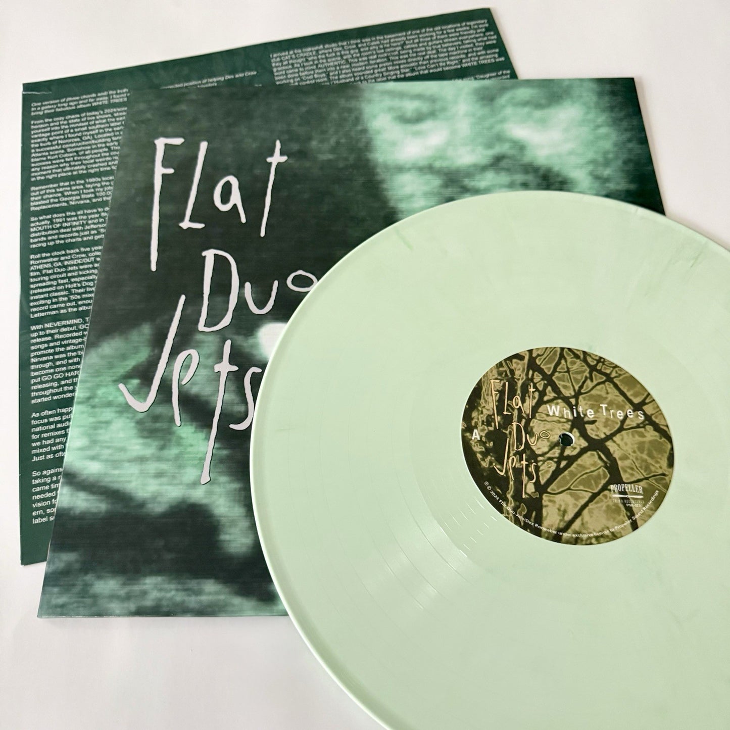 Flat Duo Jets WHITE TREES Color Vinyl LP Record NEW