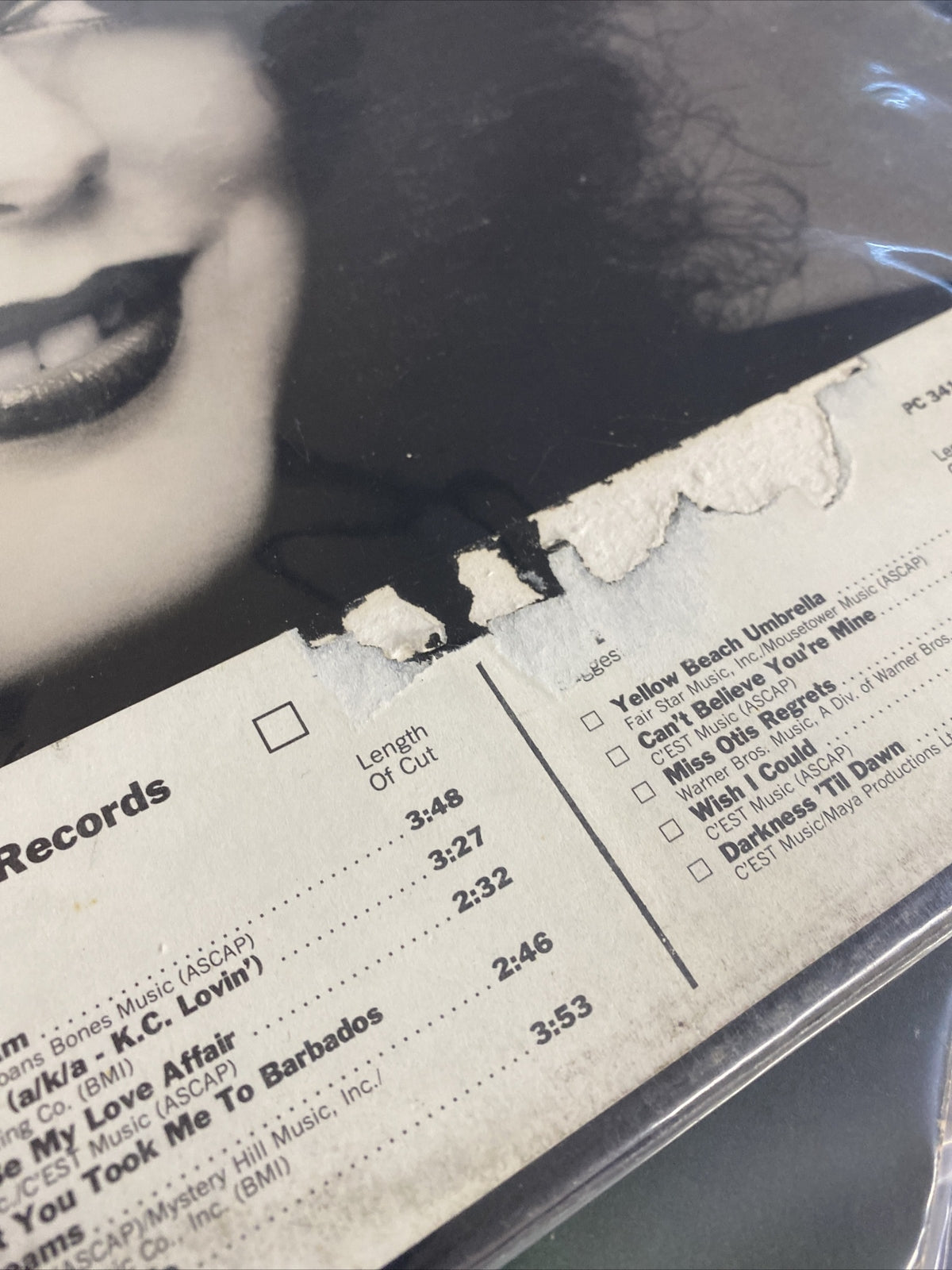 Libby Titus SELF TITLED Vinyl LP Record 1977 Promo Copy VG+/VG