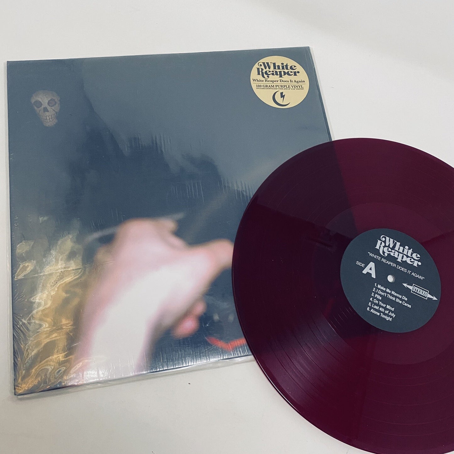 White Reaper WHITE REAPER DOES IT AGAIN Color Vinyl LP Record NM