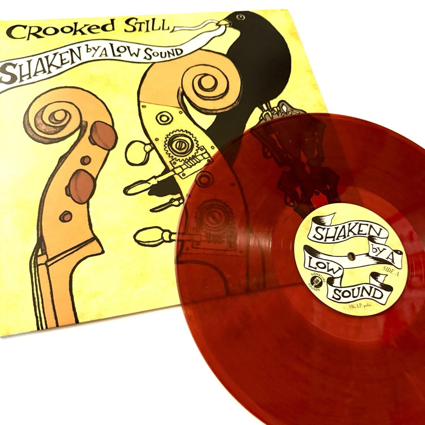 Crooked Still SHAKEN BY A LOW SOUND Color Vinyl LP Record NEW Reissue