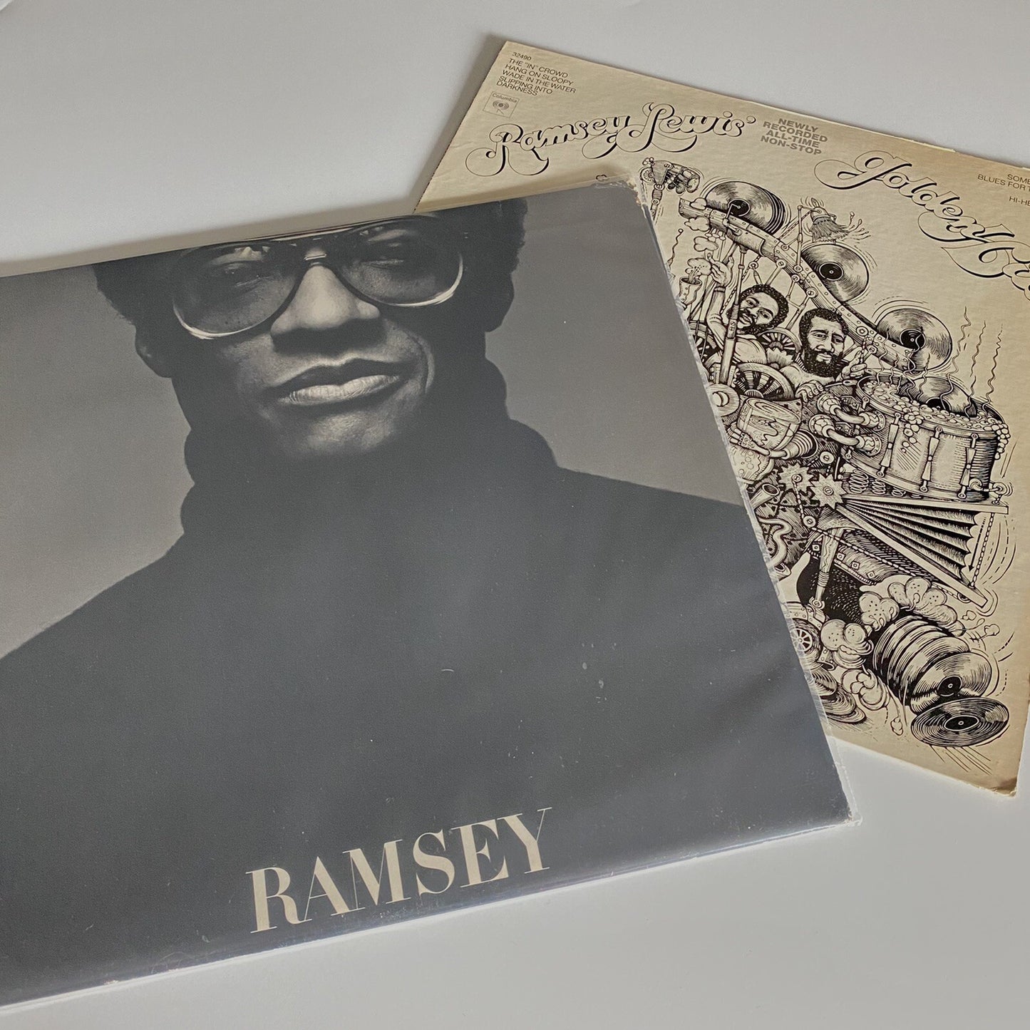Ramsey Lewis RAMSEY + GOLDEN HITS Vinyl LP Records VG+