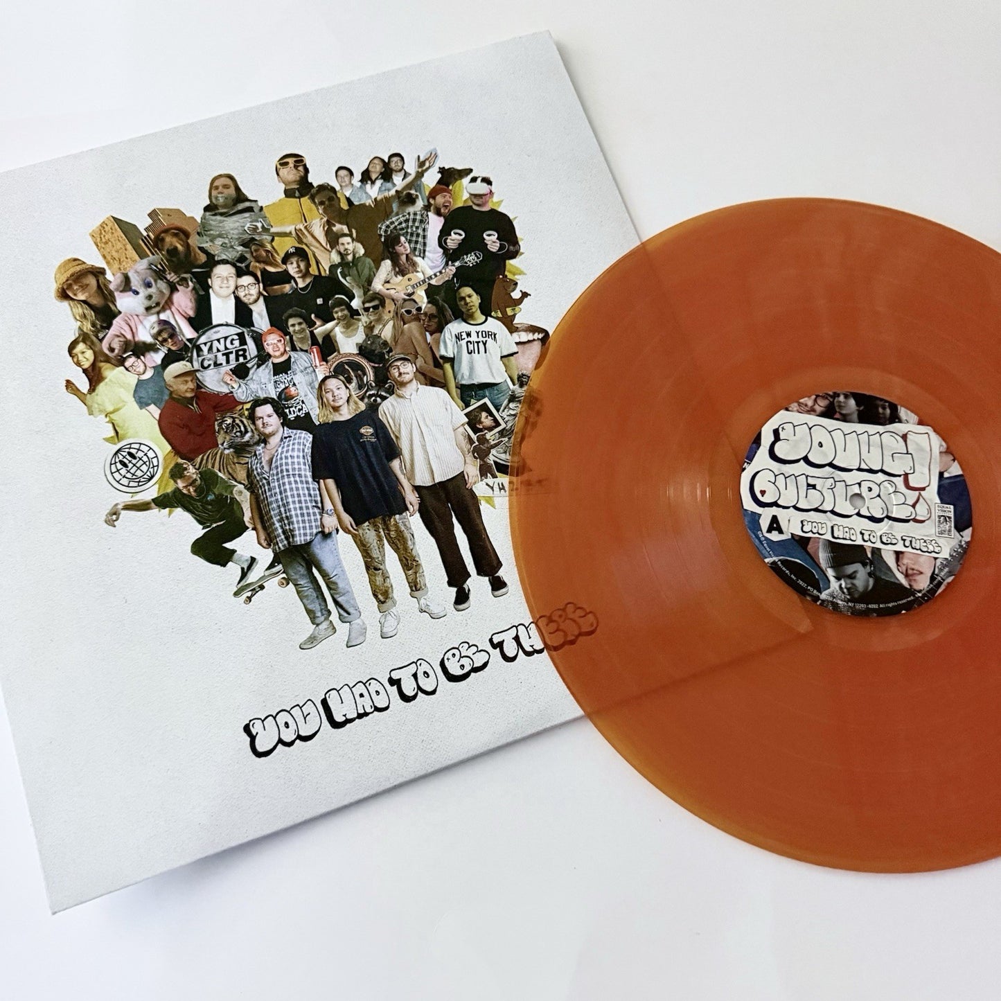 Young Culture YOU HAD TO BE THERE Color Vinyl LP Record NEW