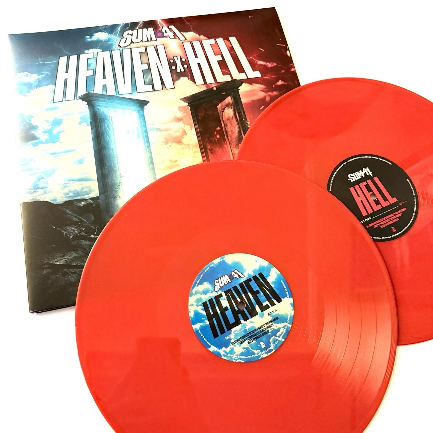 Sum 41 HEAVEN X HELL Color Vinyl 2xLP Record NEW