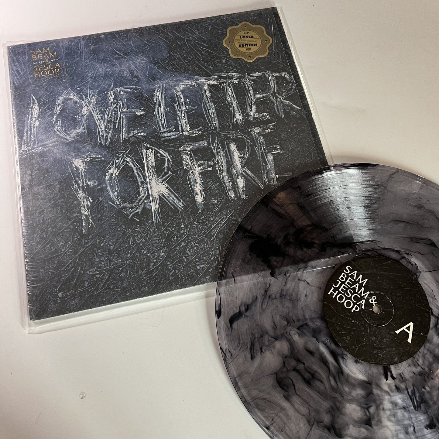 Sam Beam & Jesca Hoop LOVE LETTER FOR FIRE Vinyl LP Record Mint UNPLAYED