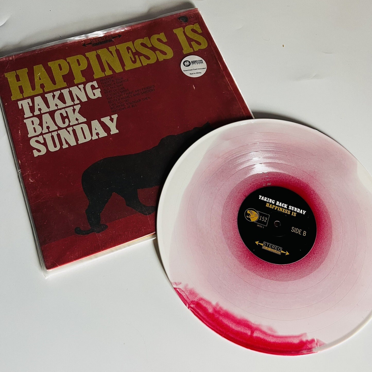 Taking Nack Sunday HAPPINESS IS Color Vinyl LP Record M/NM Unplayed