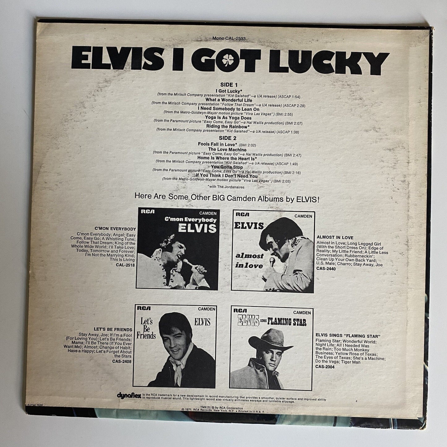 Elvis Presley HOW GREAT THOU ART Vinyl LP Record VG+