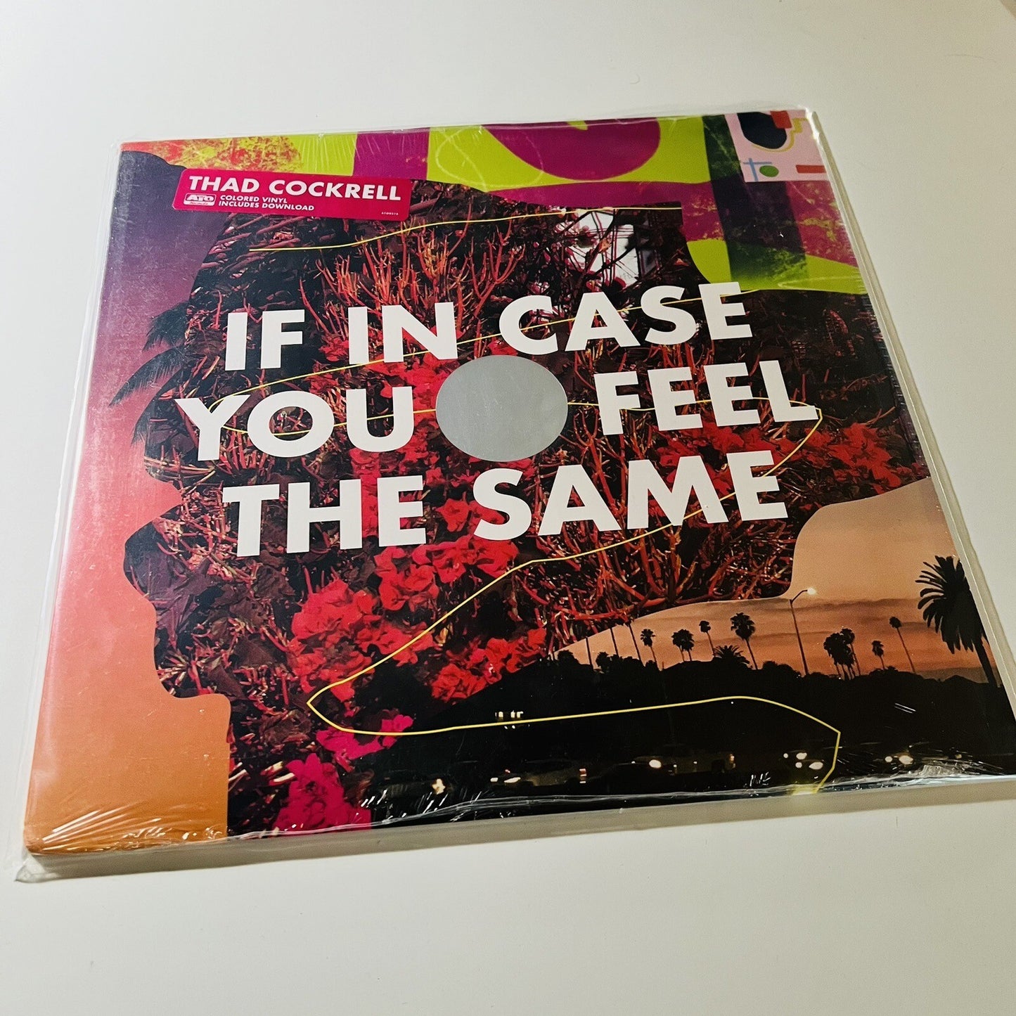 Thad Cockrell OF IN CASE YOU FEEL THE SAME Color Vinyl LP Record M/NM