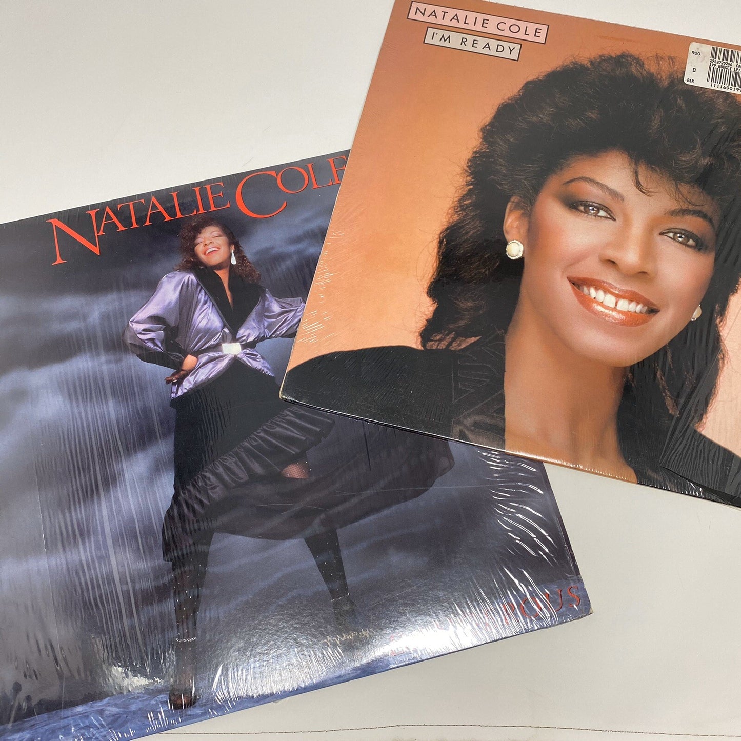Natalie Cole DANGEROUS + I’M READY Vinyl LP Records VG+