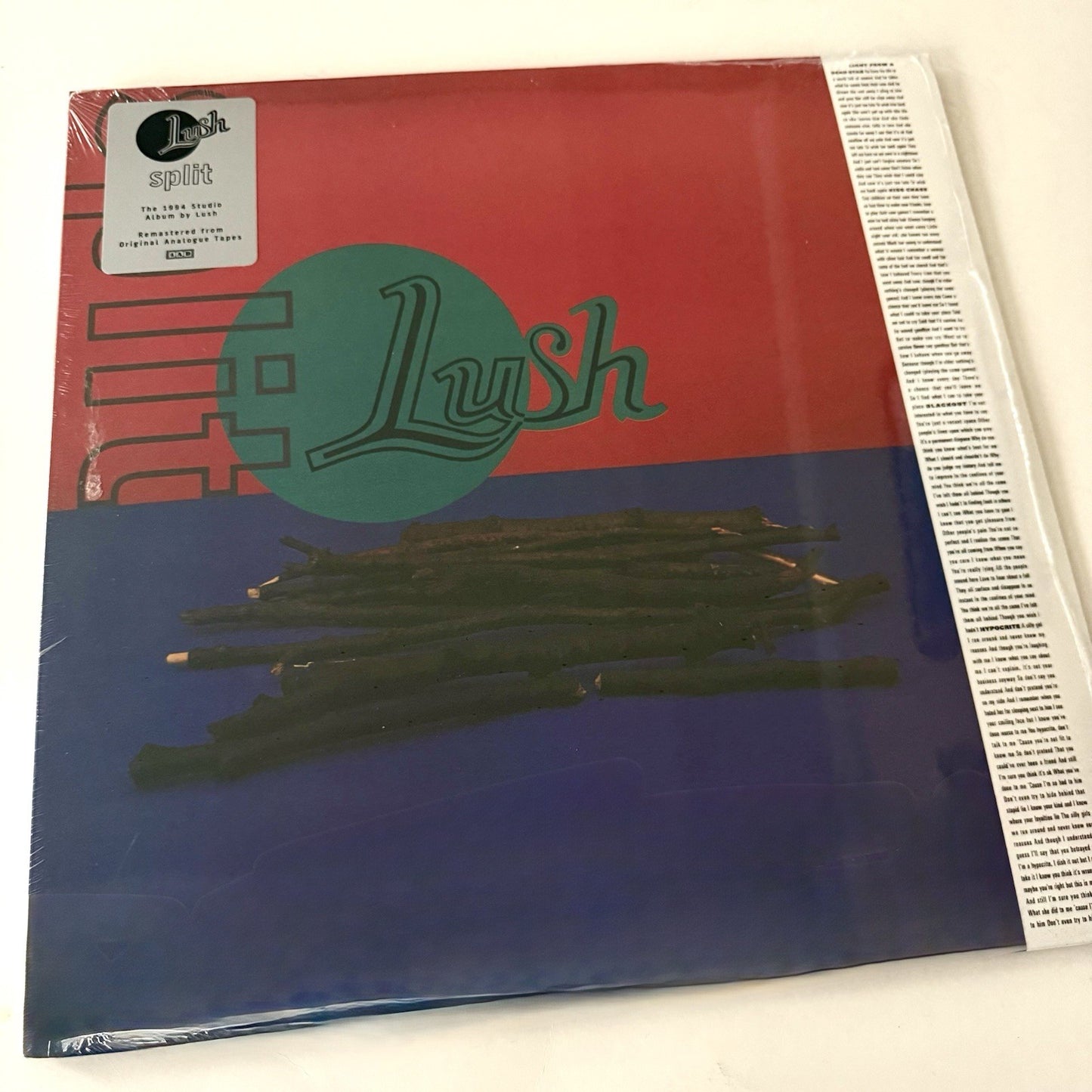 Lush SPLIT Vinyl LP Record NEW Sealed
