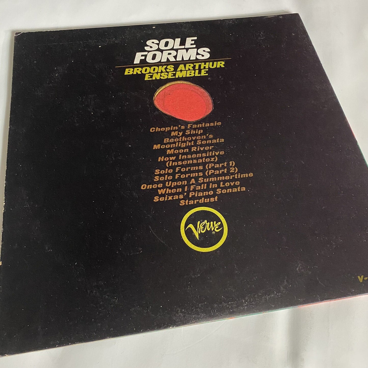 Brooks Arthur Ensemble SOLE FORMS Vinyl LO Record VG+ Gatefold