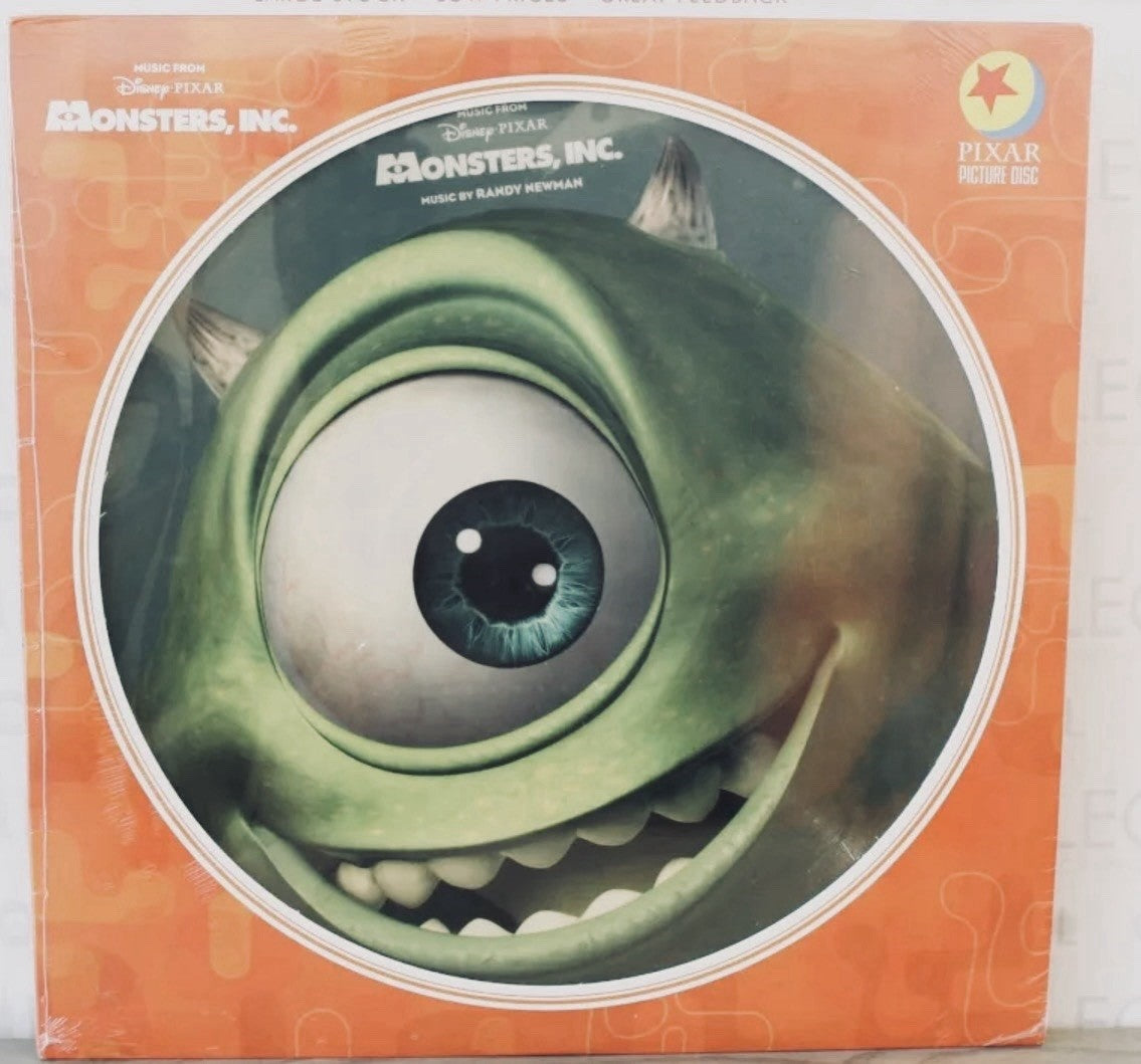 Monsters Inc. MUSIC FROM THE MONSTERS INC. Picture Vinyl LP Record NEW Sealed