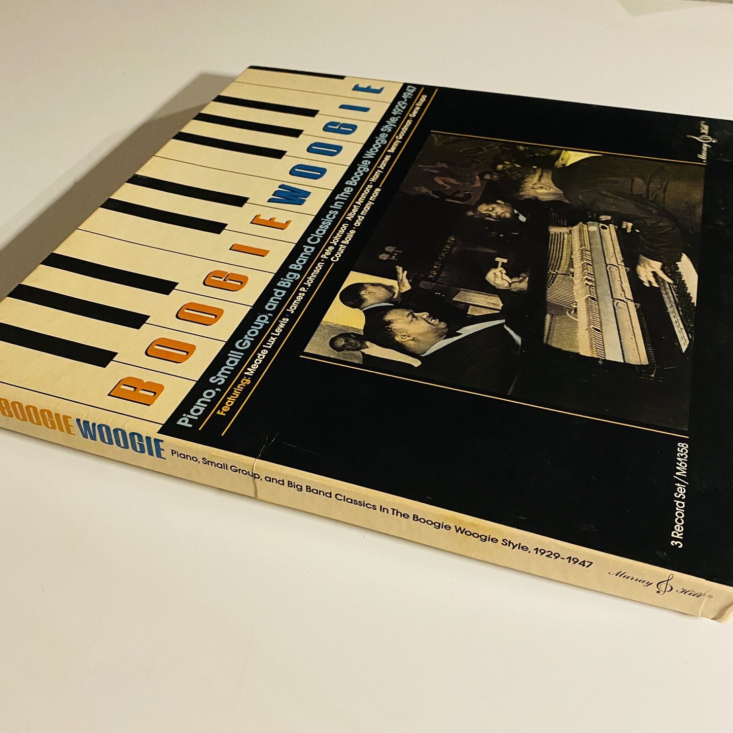 Boogie Woogie-Piano, Small Group & Big Band Classics ‘29-‘47 VINYL 3xLP RECORDS