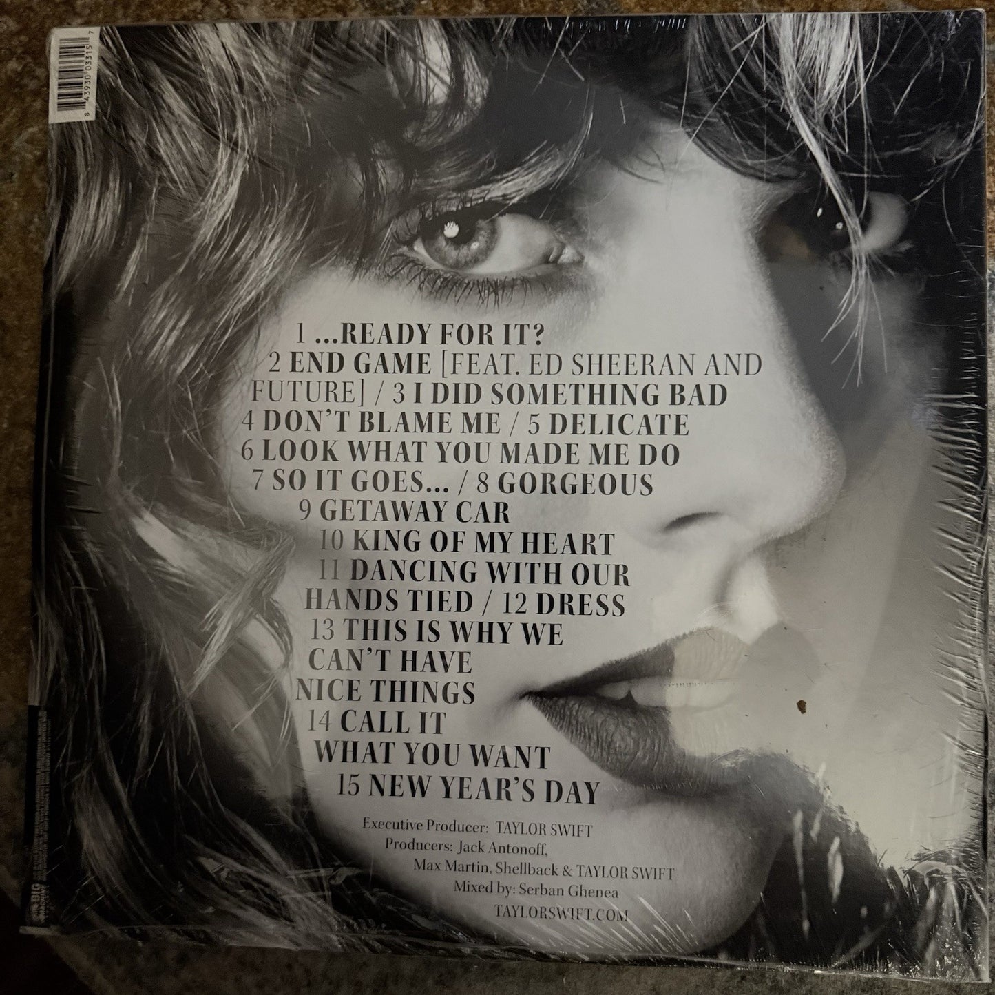 Taylor Swift REPUTATION 2xLPPicture Disc SEALED NM
