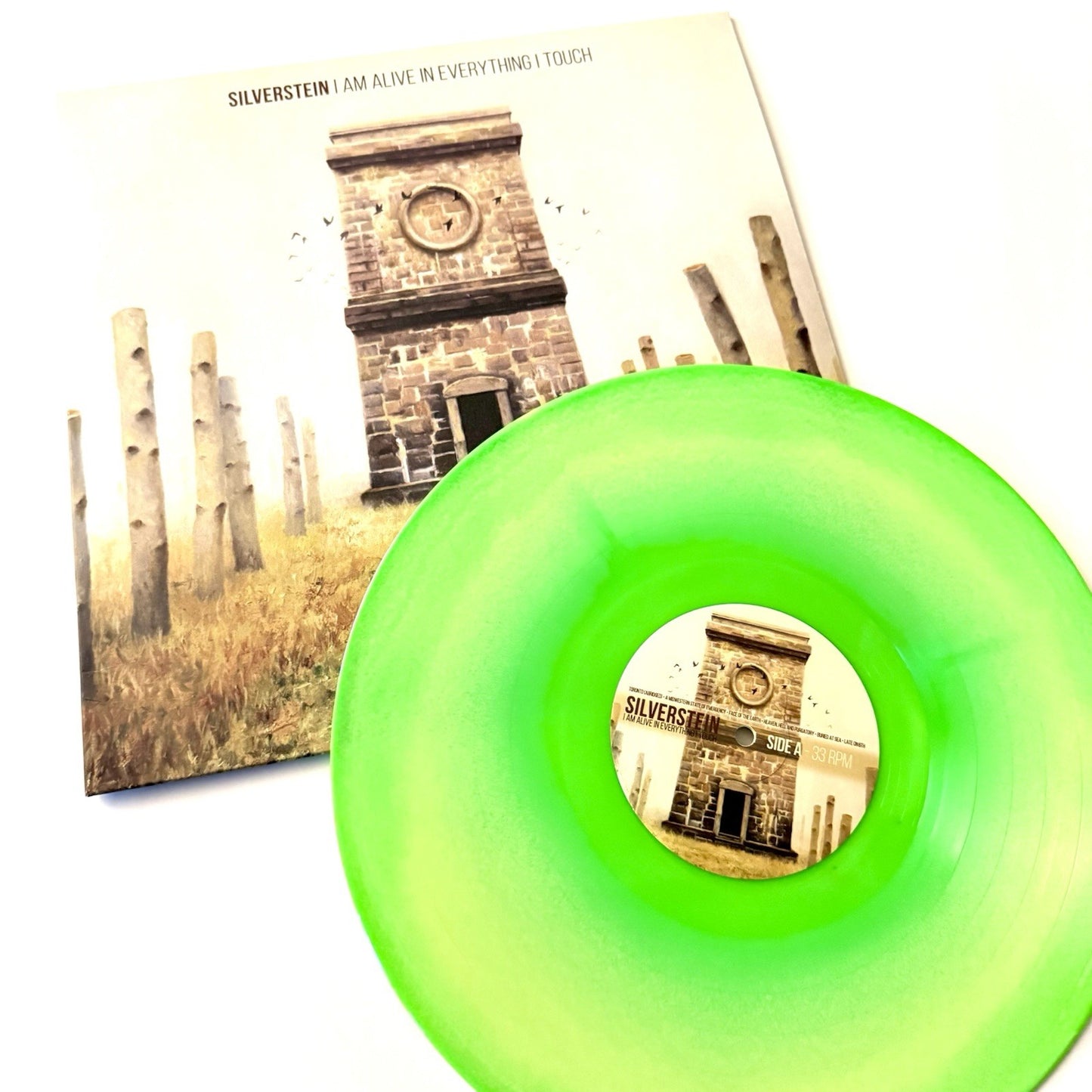 Silverstein I AM ALIVE IN EVERYTHING I TOUCH Color Vinyl LP Record NEW