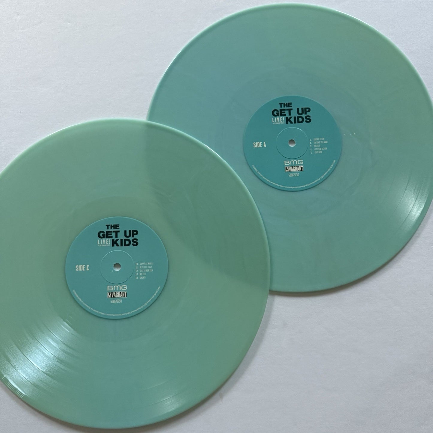 The Get Up Kids LIVE @ THE GRANADA THEATRE Color Vinyl 2xLP Record NEW