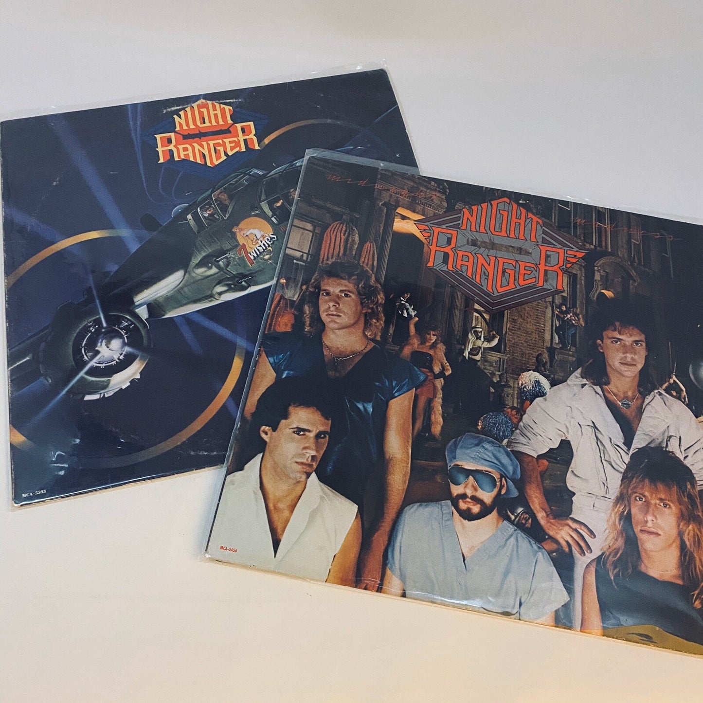 Night Ranger MIDNIGHT MADNESS + 7 WISHES VG+
