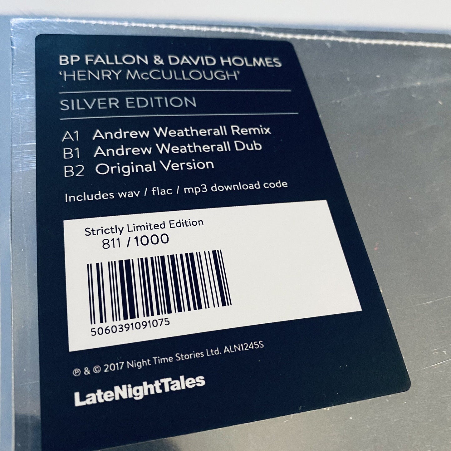 BP Fallon & David Holmes – ANDREW WEATHERALL REMIXES Color Vinyl LP Record NEW