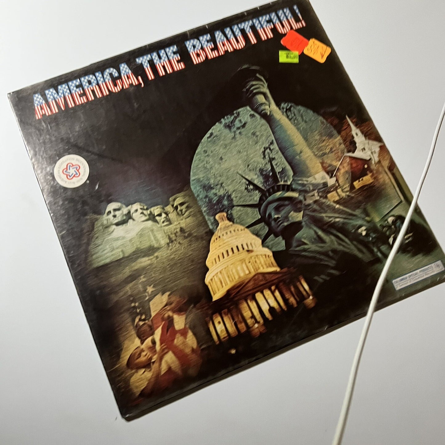 America, The Beautiful VARIOUS ARTISTS Vinyl LP Record JOHNNY CASH B Ives SEALED
